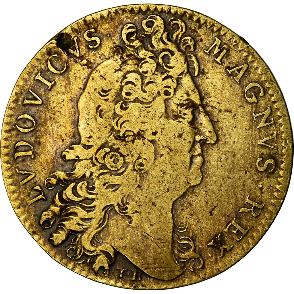 France, Jeton, Louis XIV, Galères Royales , Comptabilité de la Marine