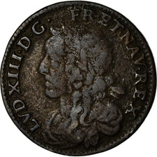 Frankreich, Token, Louis XIII, Conquête Mal Assurée, S, Kupfer