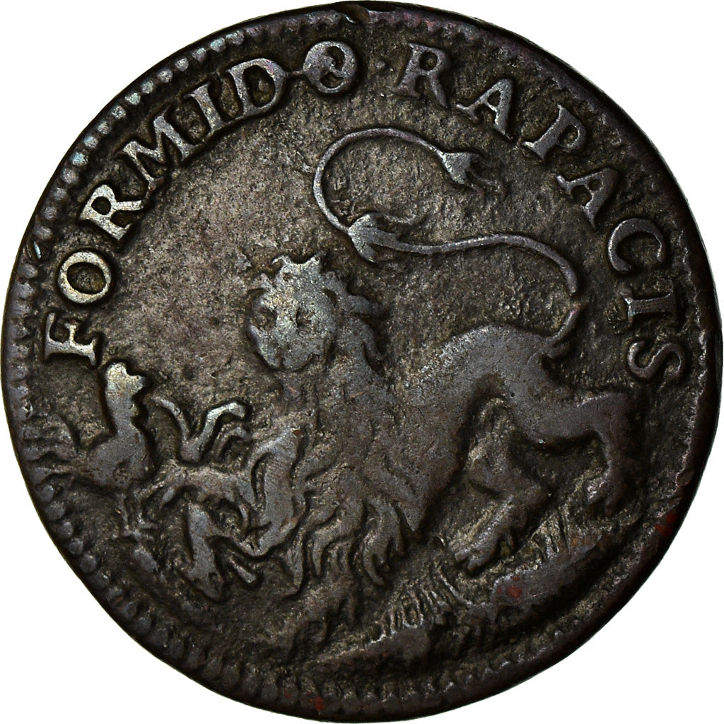 Frankreich, Token, Louis XIII, Conquête Mal Assurée, S, Kupfer