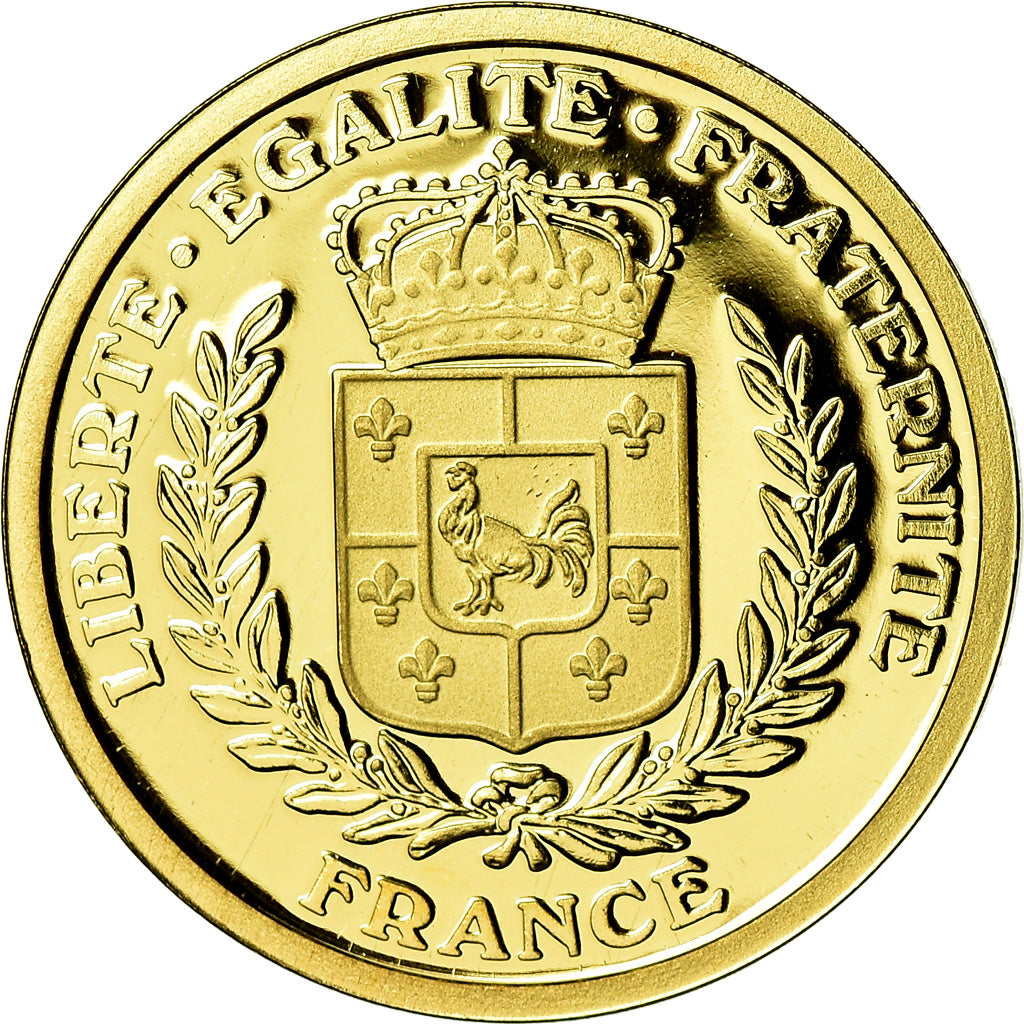 Frankrijk, Medaille, Charles de Gaulle, 50eme anniversaire du Nouveau Franc