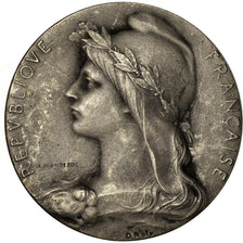 France, Medal, Chambre de Commerce de l'Indre, Châteauroux, Roty, AU(55-58)