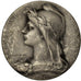 France, Medal, Chambre de Commerce de l'Indre, Châteauroux, Roty, AU(55-58)