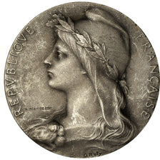 France, Medal, Chambre de Commerce de l'Indre, Châteauroux, Roty, AU(55-58)