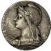 France, Medal, Chambre de Commerce de l'Indre, Châteauroux, Roty, AU(50-53)