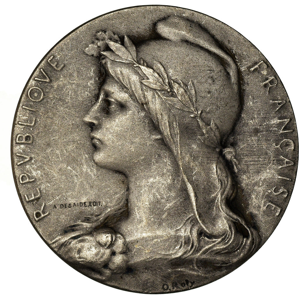 Francia, medaglia, Chambre de Commerce de l'Indre, Châteauroux, Roty, BB