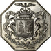 France, Token, Chambre de Commerce d'Elbeuf, 1862, MS(65-70), Silver
