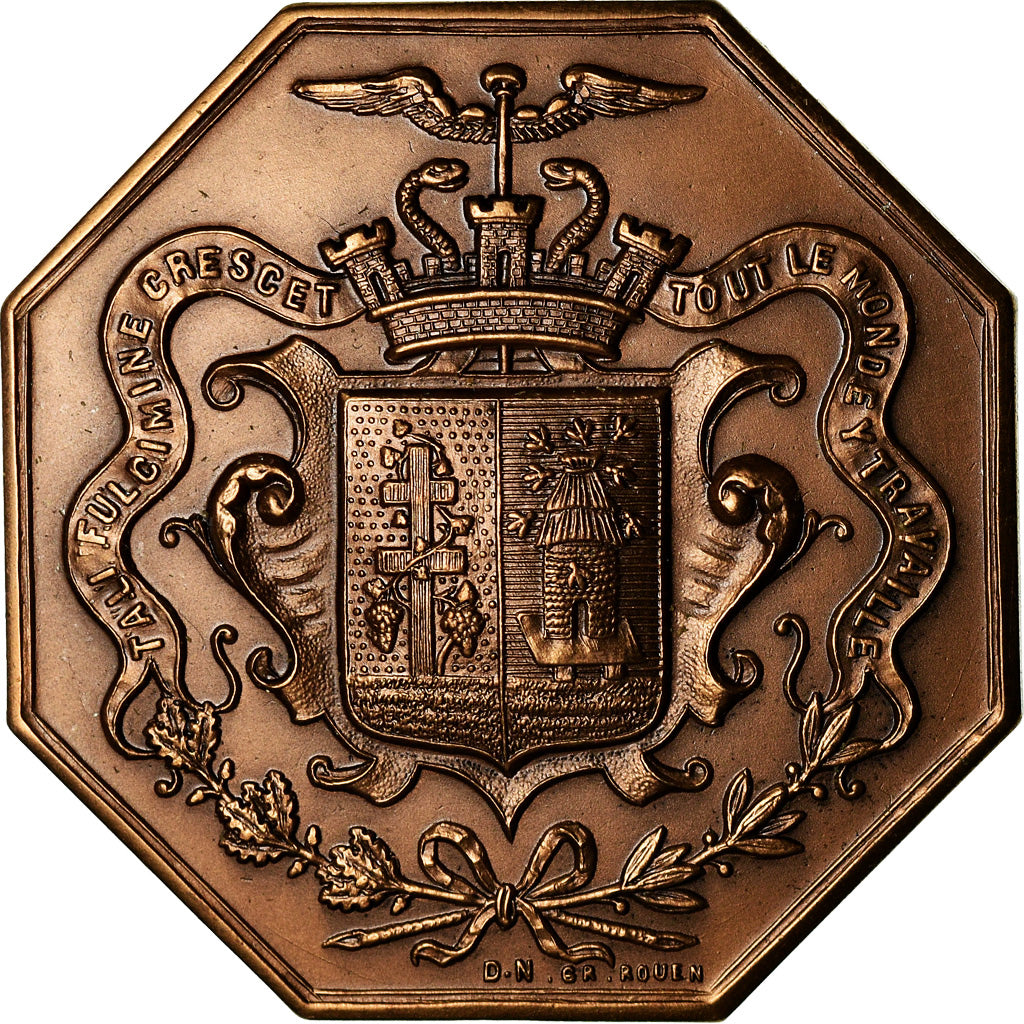 Frankrijk, Token, Chambre de Commerce d'Elbeuf, 1862, UNC, Bronze