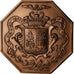 France, Token, Chambre de Commerce d'Elbeuf, 1862, MS(64), Bronze