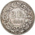 Moeda, Suíça, 2 Francs, 1886, Bern, VF(30-35), Prata, KM:21