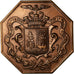 France, Token, Chambre de Commerce d'Elbeuf, 1862, MS(63), Bronze