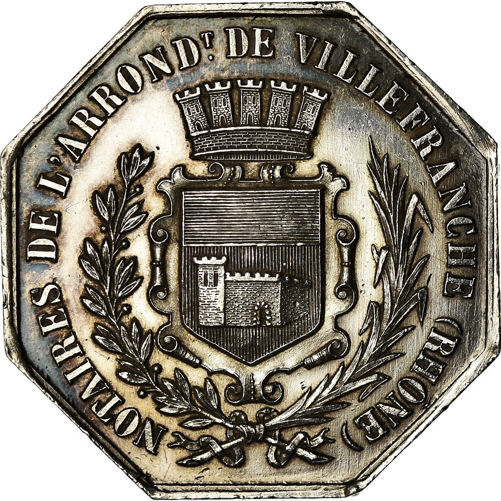 Frankrijk, Token, Notaires de l'Arrondissement de Villefranche, Rhône, Totter
