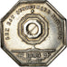 France, Token, Notaires de l'Arrondissement de Lyon, 1883, Schaller, MS(60-62)