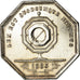 France, Token, Notaires de l'Arrondissement de Lyon, 1883, Schaller, MS(60-62)