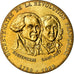 France, Medal, Révolution Française, Robespierre / Saint-Just, MDP, MS(63)