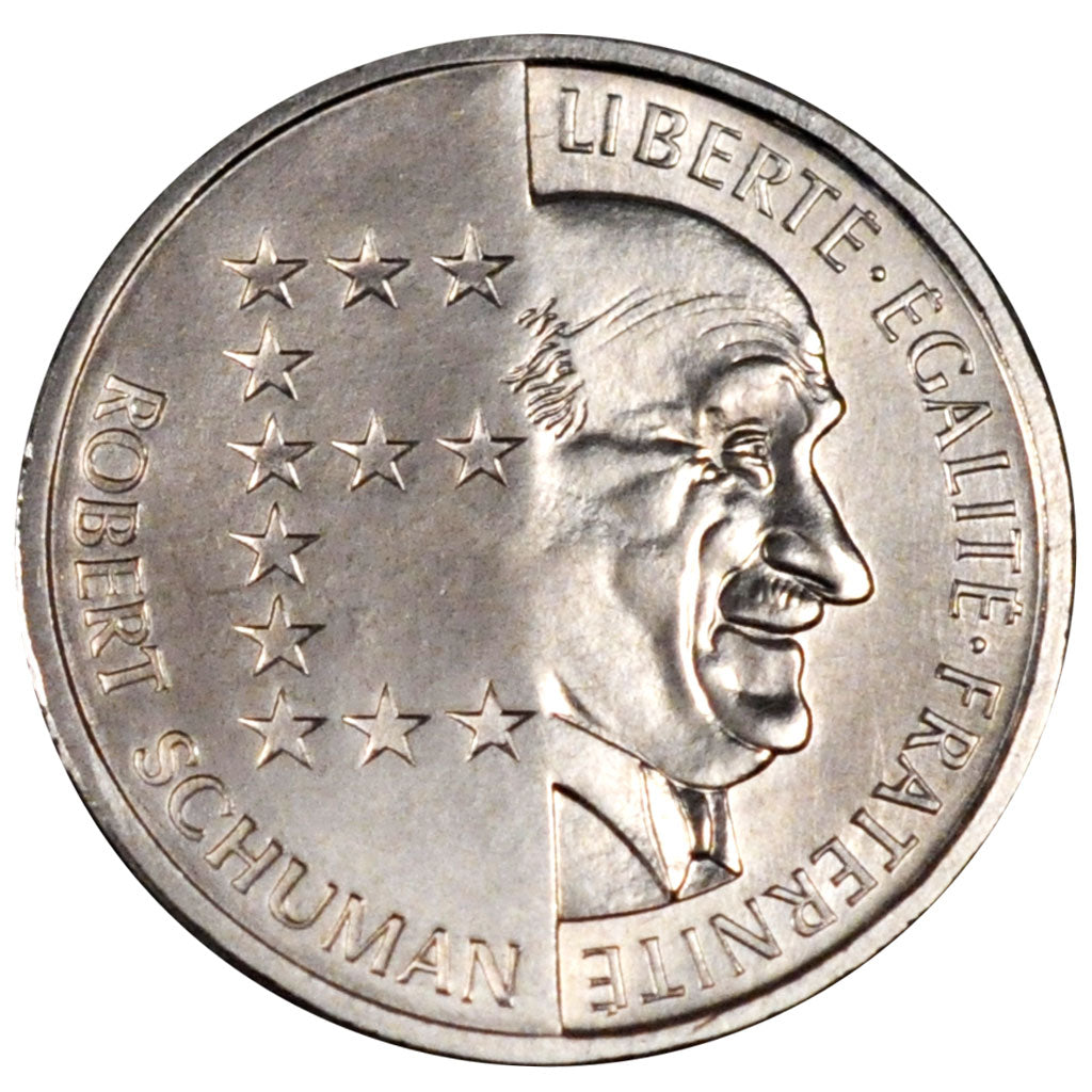 FRANCE, 10 Francs, 1986, KM #E134, MS(65-70), Nickel, Gadoury #825, 6.49