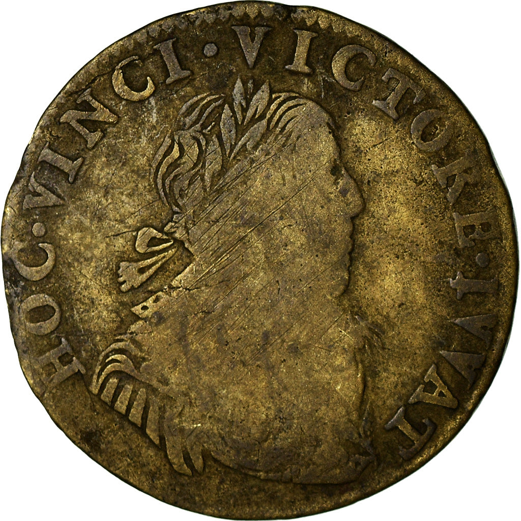 France, Token, Louis XIII, History, 1634, VF(20-25), Copper