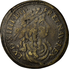 France, Jeton, Louis XIV, Nuremberg, Cornélius Lauffers, History, TB, Cuivre