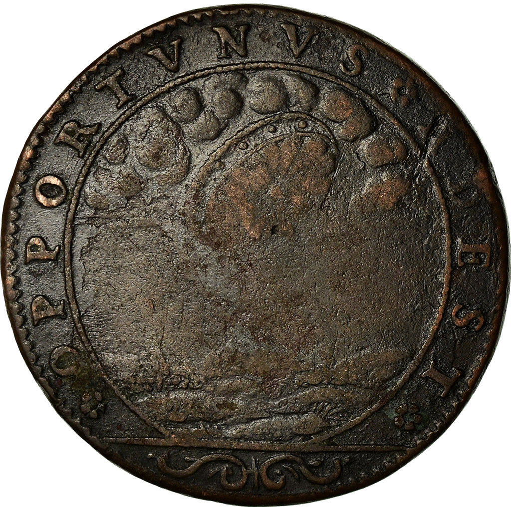 Frankreich, Token, Louis XIV, UFO, Opportunus Adest, History, S, Kupfer