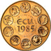 France, Médaille, Ecu Europa, Marianne, 1985, Rodier, FDC, Gilt Bronze