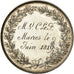 Frankrijk, Medaille, Louis XVIII, Médaille de mariage, 1819, Brenet, UNC-