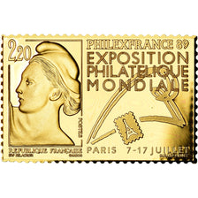 France, Medal, Timbre, Bicentenaire, Exposition Philatélique Mondiale