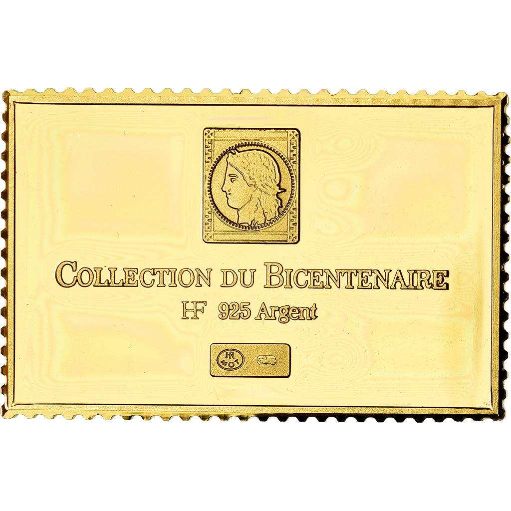 France, Medal, Timbre, Bicentenaire, Exposition Philatélique Mondiale