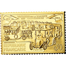 France, Medal, Timbre, Victoire de la Marne, History, MS(65-70), Vermeil