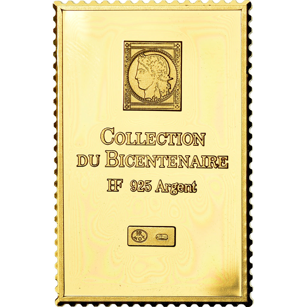 France, Medal, Timbre, Général de Gaulle, History, MS(65-70), Vermeil