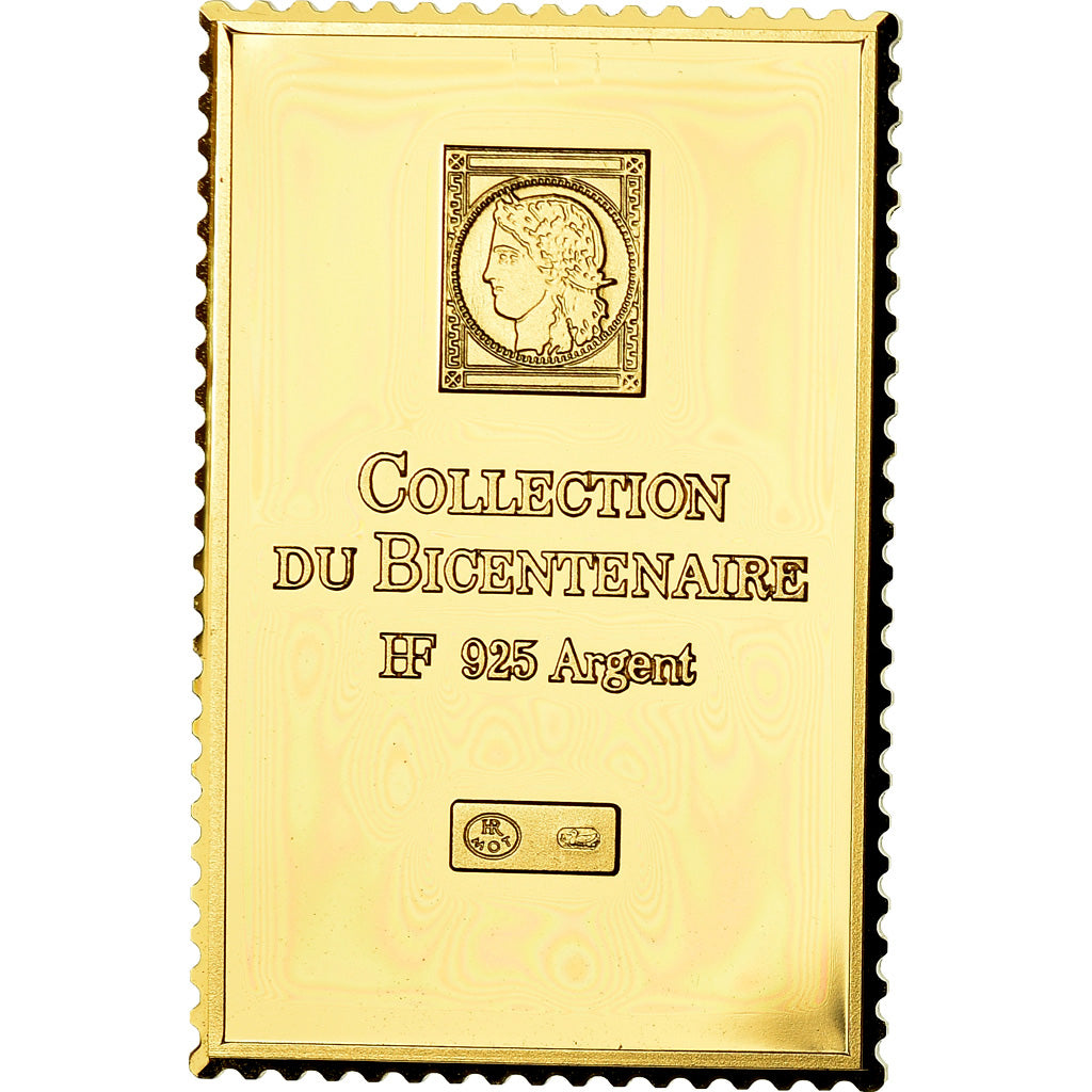Frankrijk, Medaille, Timbre, Bicentenaire, Maréchal Foch, Oeuvres de Guerre