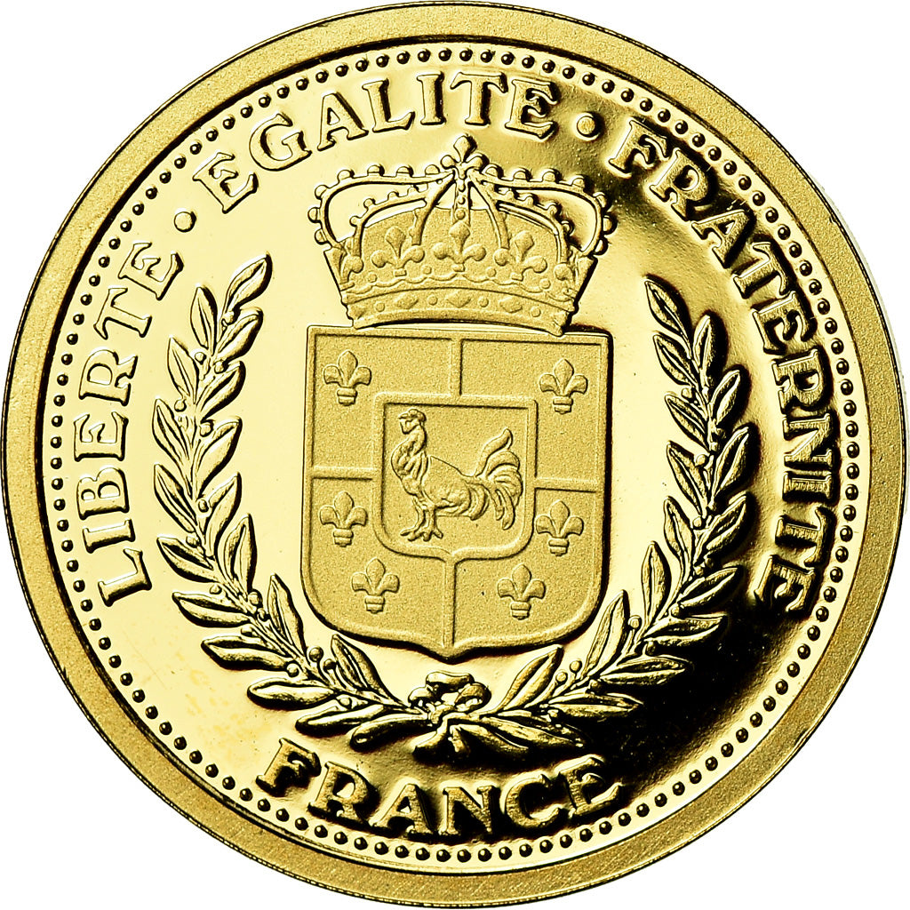 France, Médaille, Clément Ader, Pionnier de l'Aviation, FDC, Or