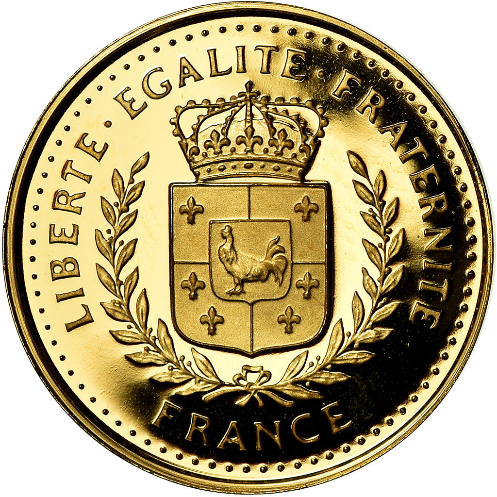 Frankreich, Medaille, Victor Hugo, Arts & Culture, STGL, Gold