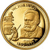 França, Medal, Victor Hugo, Artes e Cultura, MS(65-70), Dourado