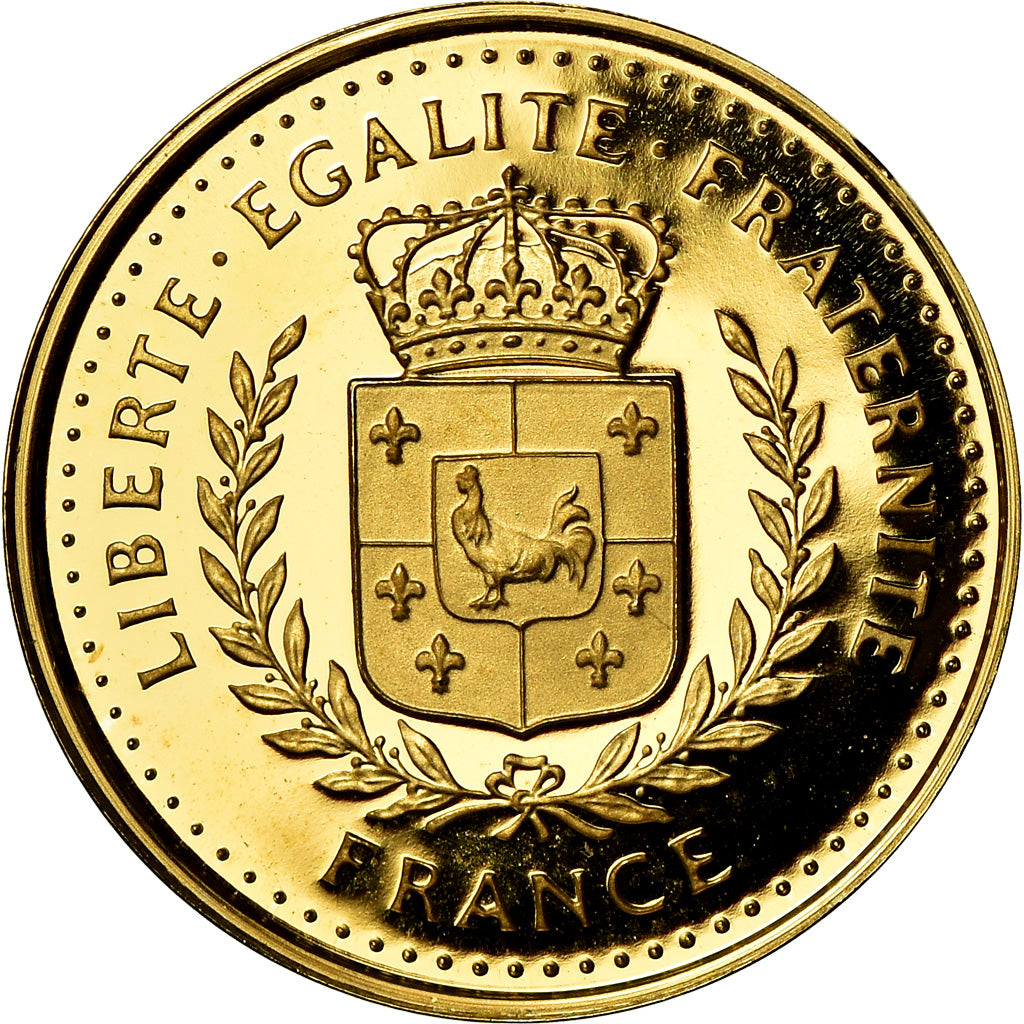 France, Medal, Jeanne d'Arc, History, MS(65-70), Gold