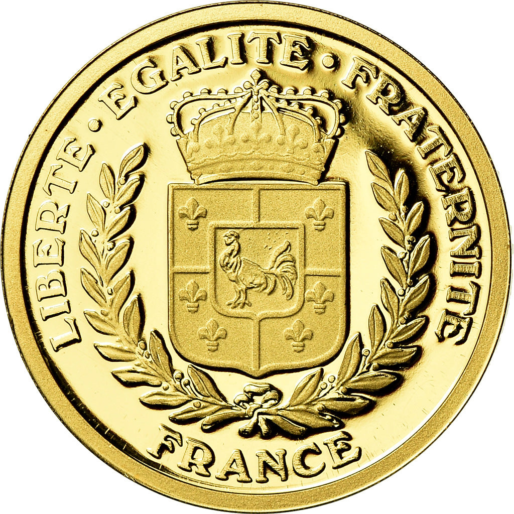 France, Medal, 65ème Anniversaire de la Libération, History, MS(65-70), Gold
