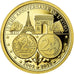 France, Médaille, 10ème Anniversaire de l'Euro, FDC, Or