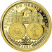 France, Médaille, Emission du Dernier Franc, 2001, FDC, Or