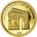 France, Medal, Inauguration de l'Arc de Triomphe, MS(65-70), Gold