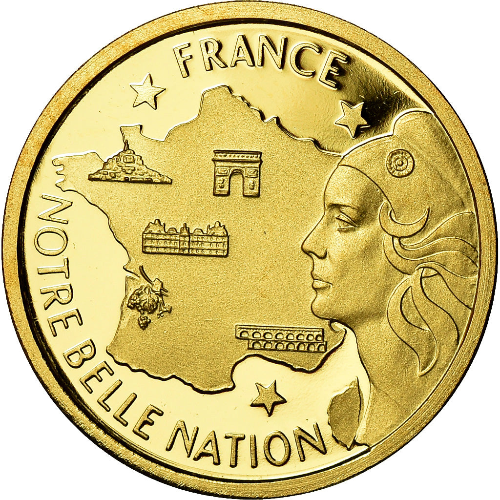 France, Medal, France, Notre Belle Nation, Politics, Society, War, MS(65-70)