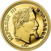 Francia, medaglia, Reproduction de la 100 Francs Or Napoléon III 1861, FDC, Oro