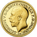 France, Medal, Réplique Souverain Georges V, MS(65-70), Gold