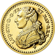 France, Médaille, Louis XVI, Reproduction, Louis d'Or aux Lunettes, FDC, Or