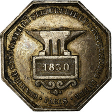 France, Token, Louis Philippe I, Chambre Syndicale de Serrurerie, Paris