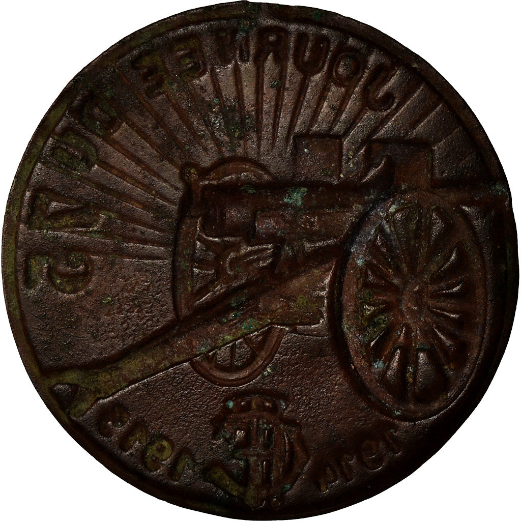 Frankrijk, Medaille, Journée du 75, History, 1914-1915, ZF, Koper