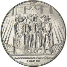FRANCE, Franc, 1989, KM #E142, MS(60-62), Nickel, Gadoury #477, 5.98