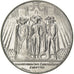 FRANCE, Franc, 1989, KM #E142, MS(60-62), Nickel, Gadoury #477, 5.98