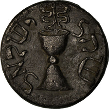 Israel, Token, Juden Shekel, Jérusalem, AU(50-53), Tin