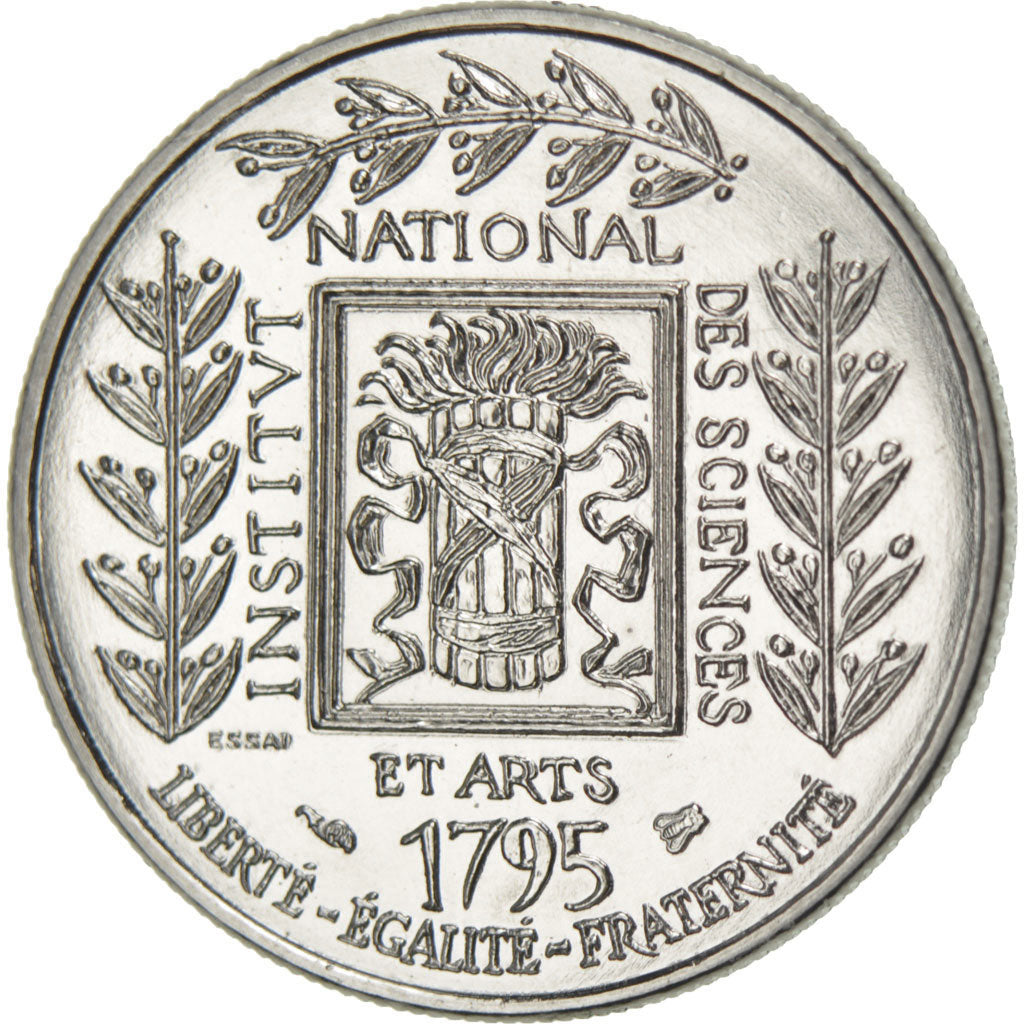 FRANCE, 1 Franc, 1995, MS(65-70), Nickel, Gadoury #480, 6.00