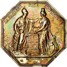 France, Medal, Banque de France, An VIII, Dumarest, MS(63), Silver