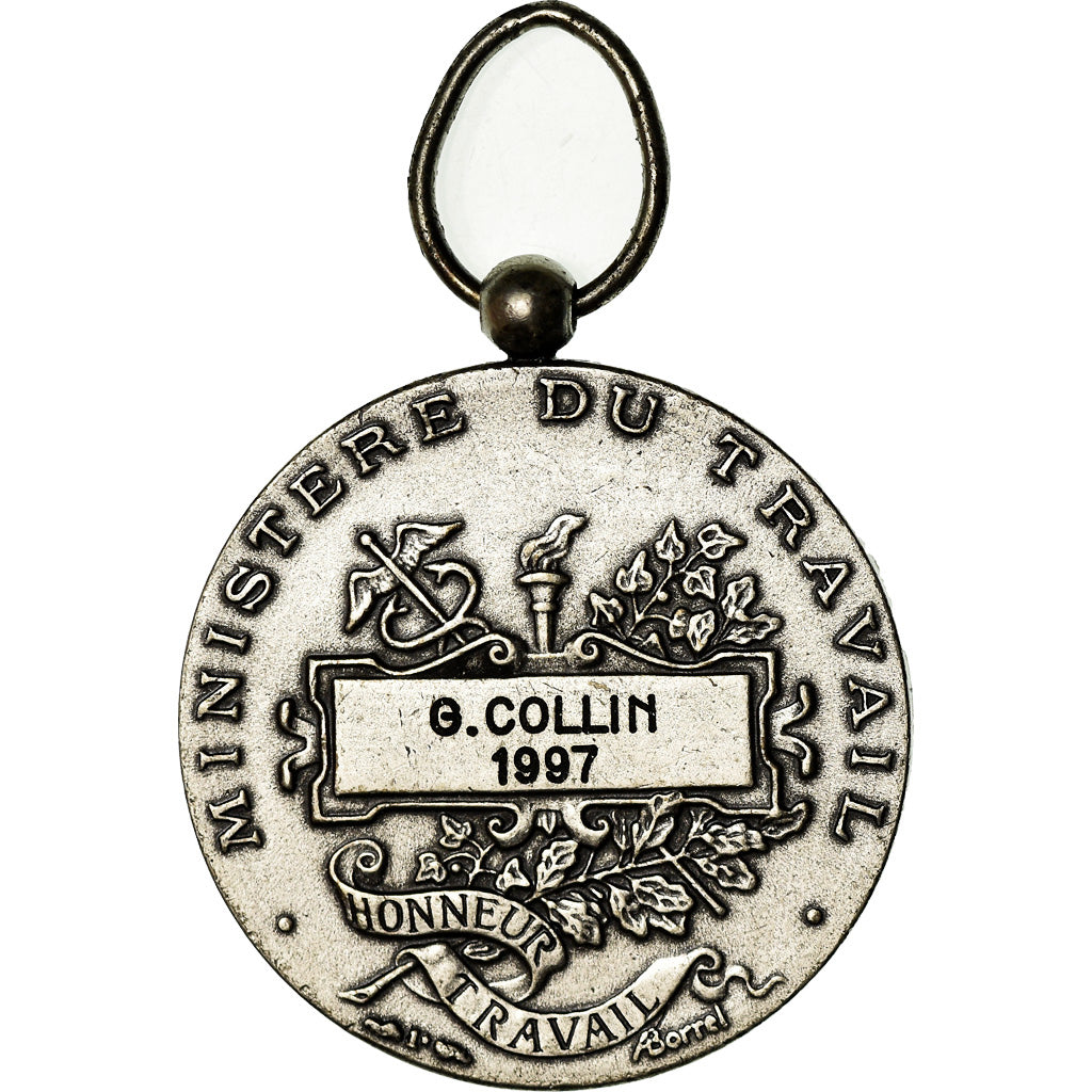 France, Médaille d'honneur du travail, Médaille, 1997, Excellent Quality