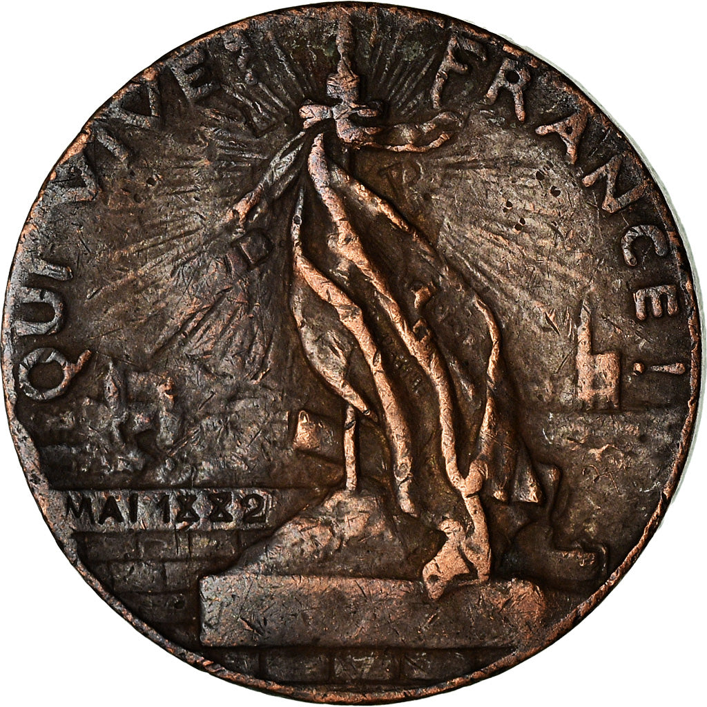 Frankrijk, Medaille, Ligue des Patriotes, History, 1882, Dubois.H, FR, Bronze